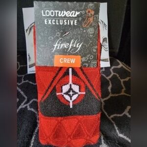 Firefly Crew Socks NEW Lootwear Exclusive